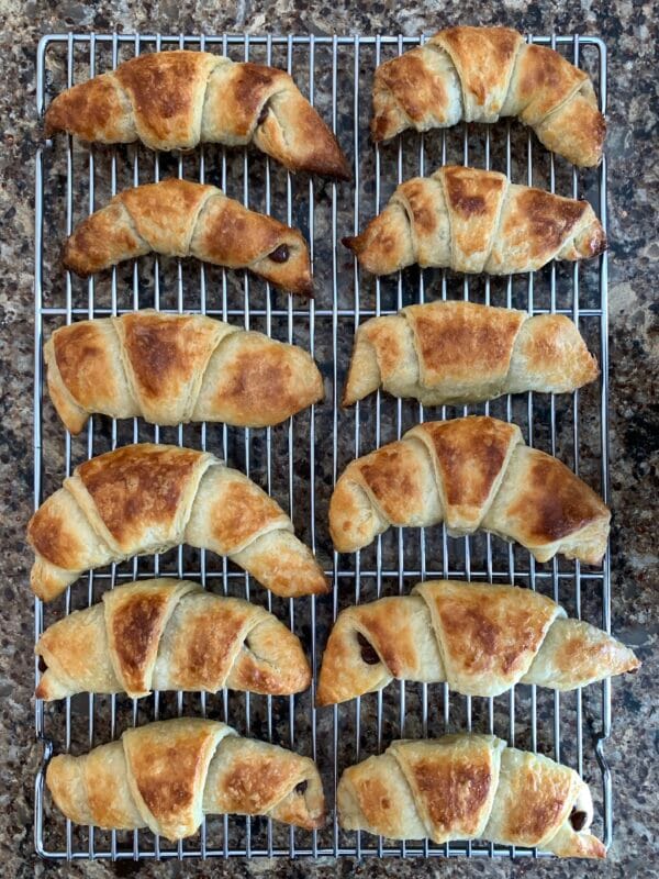 6 Croissants - Chocolate